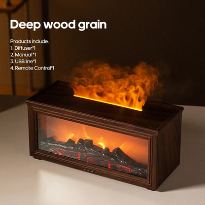 Kindrel – Fireplace-Effect Aroma Diffuser & Humidifier