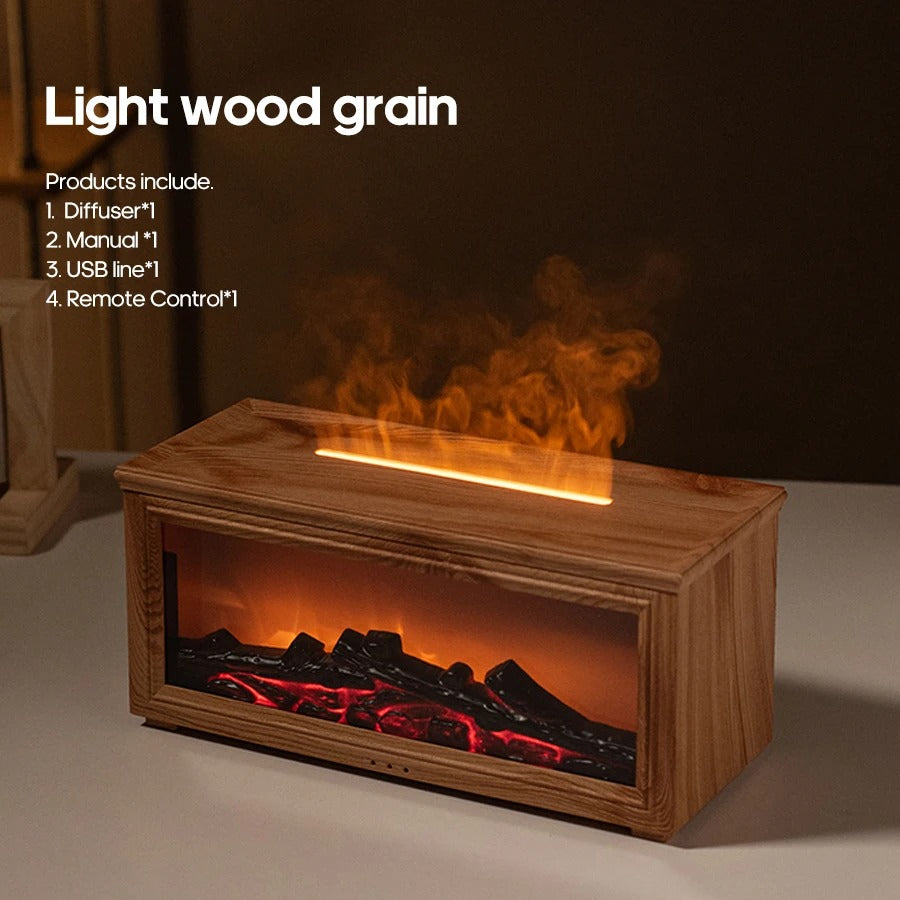 Kindrel – Fireplace-Effect Aroma Diffuser & Humidifier