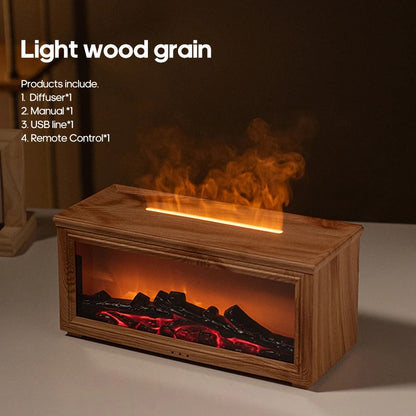 Kindrel – Fireplace-Effect Aroma Diffuser & Humidifier