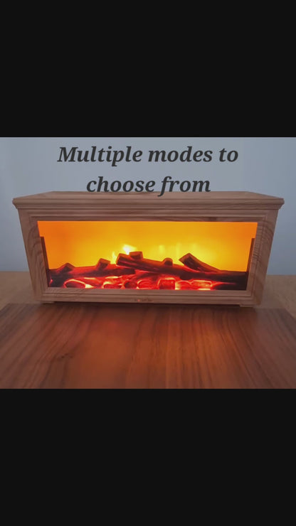 Kindrel – Fireplace-Effect Aroma Diffuser & Humidifier