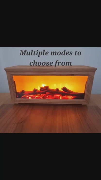 Kindrel – Fireplace-Effect Aroma Diffuser & Humidifier