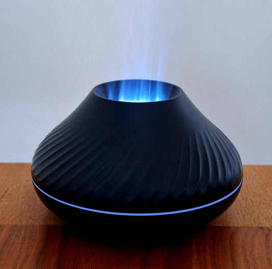 Veyra – Compact Flame-Effect Diffuser | Multi-Colour Glow