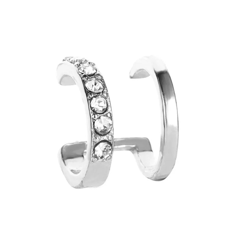 Crystal Accents Ear Cuff